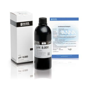 Soluzione standard di calibrazione pH 8.000 (500 mL) - HI6008