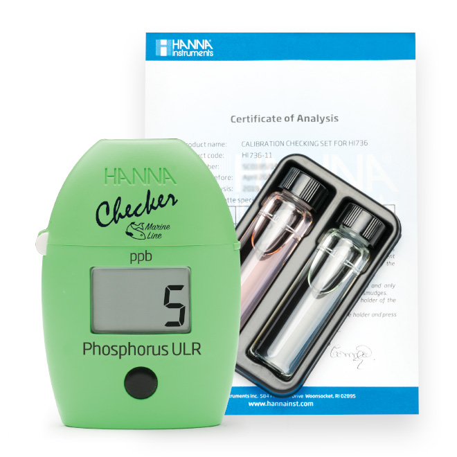 Checker® HC per Fosforo Scala Ultra Bassa in Acqua di Mare - HI736