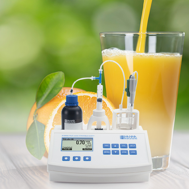 HI84532-minititolatore-per-succhi-frutta HI84532 minititolatore per succhi di frutta e succhi di arancia