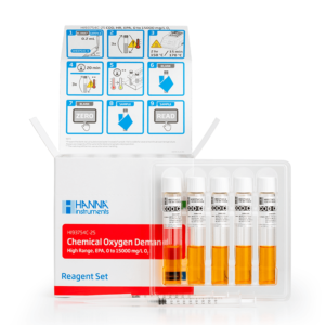 Reagenti COD scala alta in fiala, metodo dicromato (25 analisi) - HI93754C-25