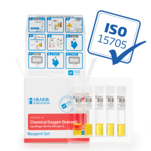 Reagenti COD scala bassa in fiala, metodo ISO (25 analisi) - HI93754F-25