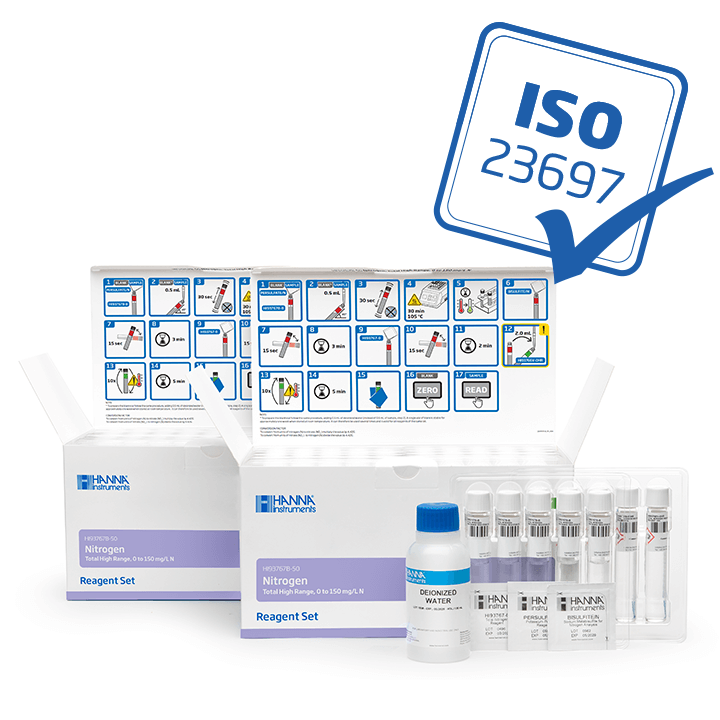 Reagenti azoto totale scala alta (50 analisi) - HI93767B-50
