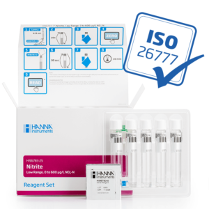 Reagenti pre-dosati per Nitriti scala bassa, 25 test – HI96783-25