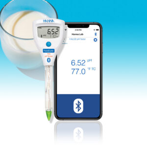 HI9810342 HALO2 pH metro per latte