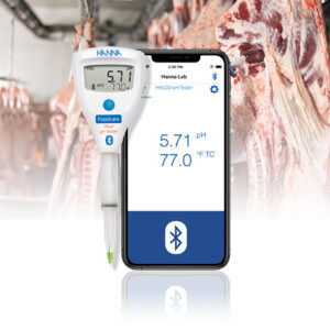 HI9810362 HALO2 pH metro per carne