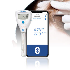 HI9810372 HALO2 pH metro per pelle & cuoio capelluto