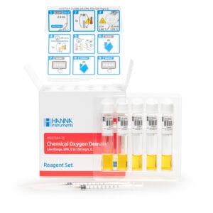 Reagenti COD scala bassa in fiala, metodo conforme EPA (25 analisi) - HI93754A-25