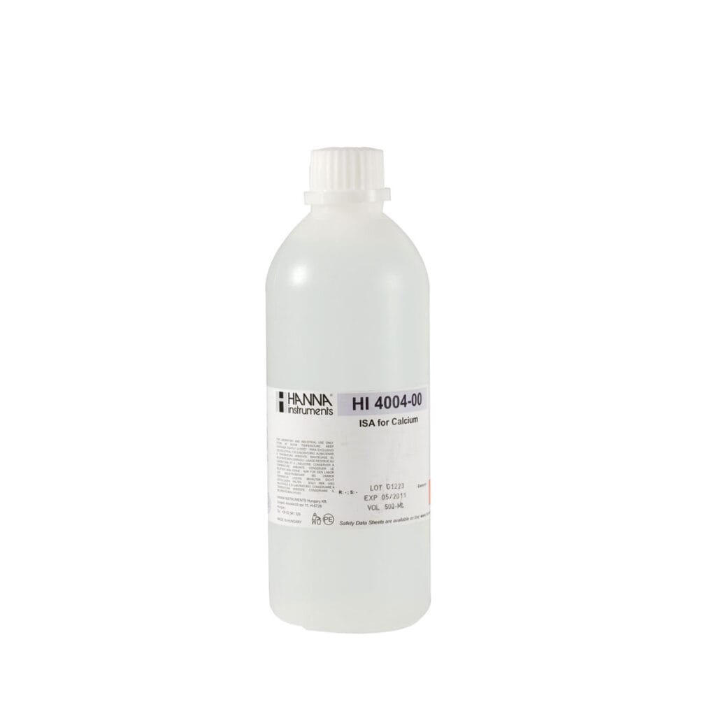 HI4004-00 Ionic Strength Adjuster (ISA) for Calcium ISEs (500 mL)