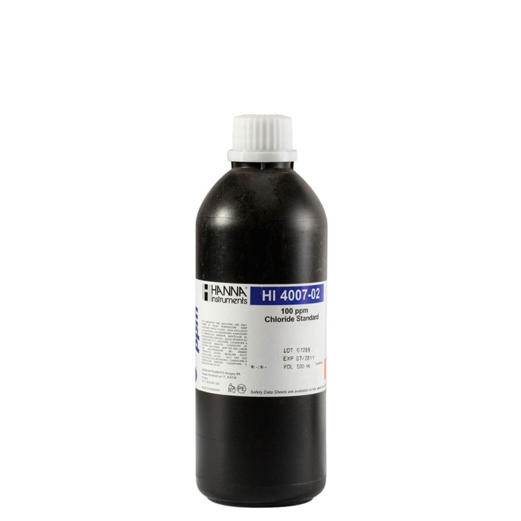 HI4007-02 Chloride Standard 100 mg/L (ppm) (500 mL)