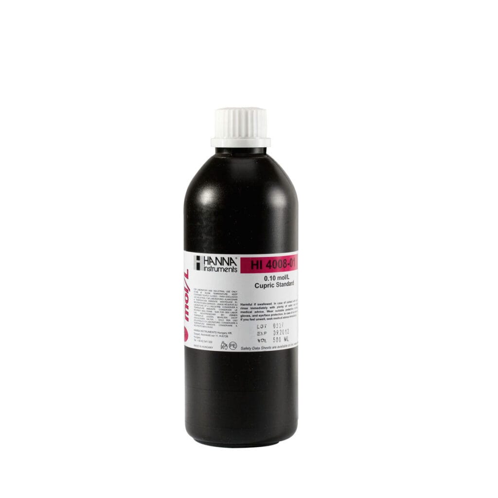 HI4008-01 Cupric Standard 0.1M (500 mL)