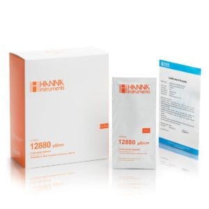 HI70030C 12880 µS/cm EC (25 x 20 mL) sachets with certificate