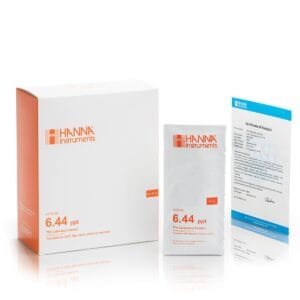 HI70038C 6.44 g/L (ppt) TDS (25 x 20 mL) sachets with certificate