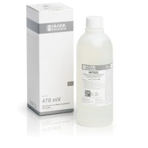 HI7022L 470 mV @ 25°C ORP Test Solution (500 mL)