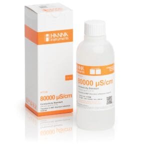 HI7034M 80000 µS/cm Conductivity Standard (230 mL Bottle)