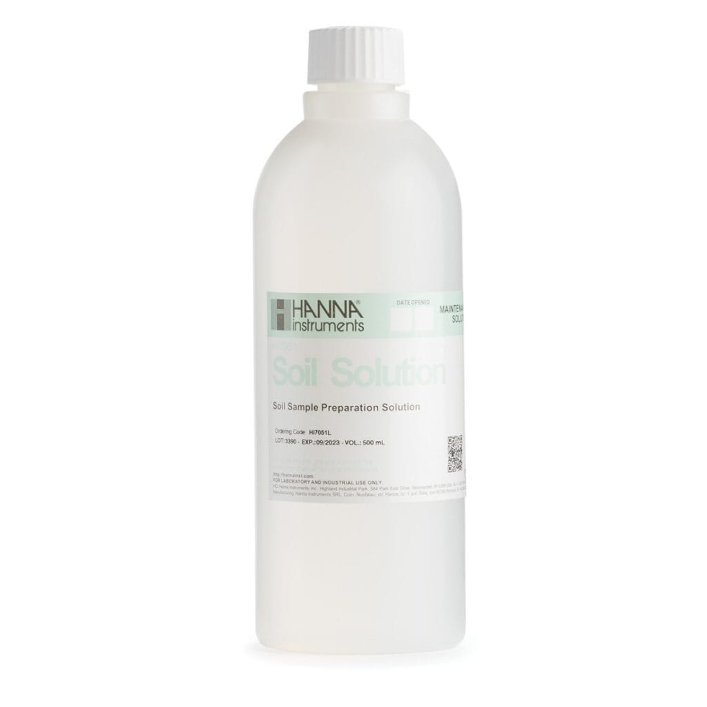 HI7051L Soil Sample Preparation Solution (500 mL)