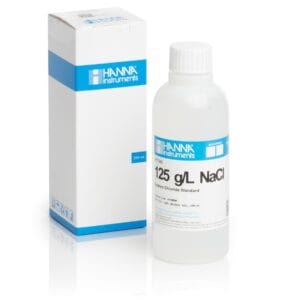 HI7089M 125 g/L NaCl Standard Solution (230 mL Bottle)