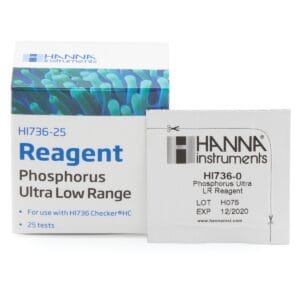 HI736-25 Phosphorus Ultra Low Range Checker® HC Reagents (25 tests)