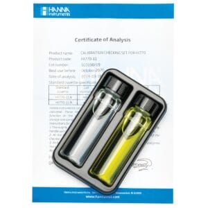 HI770-11 Silica High Range Checker HC® Calibration Check Set