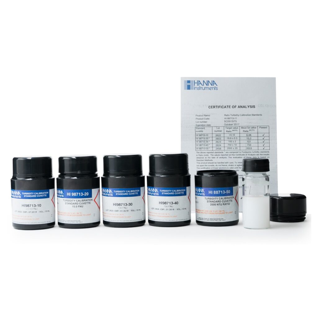 Turbidity Calibration Standards - HI88713-11