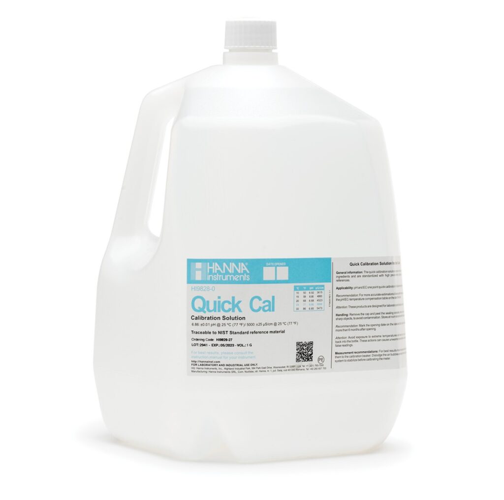 Quick Calibration Solution (1 Gal) - HI9828-27