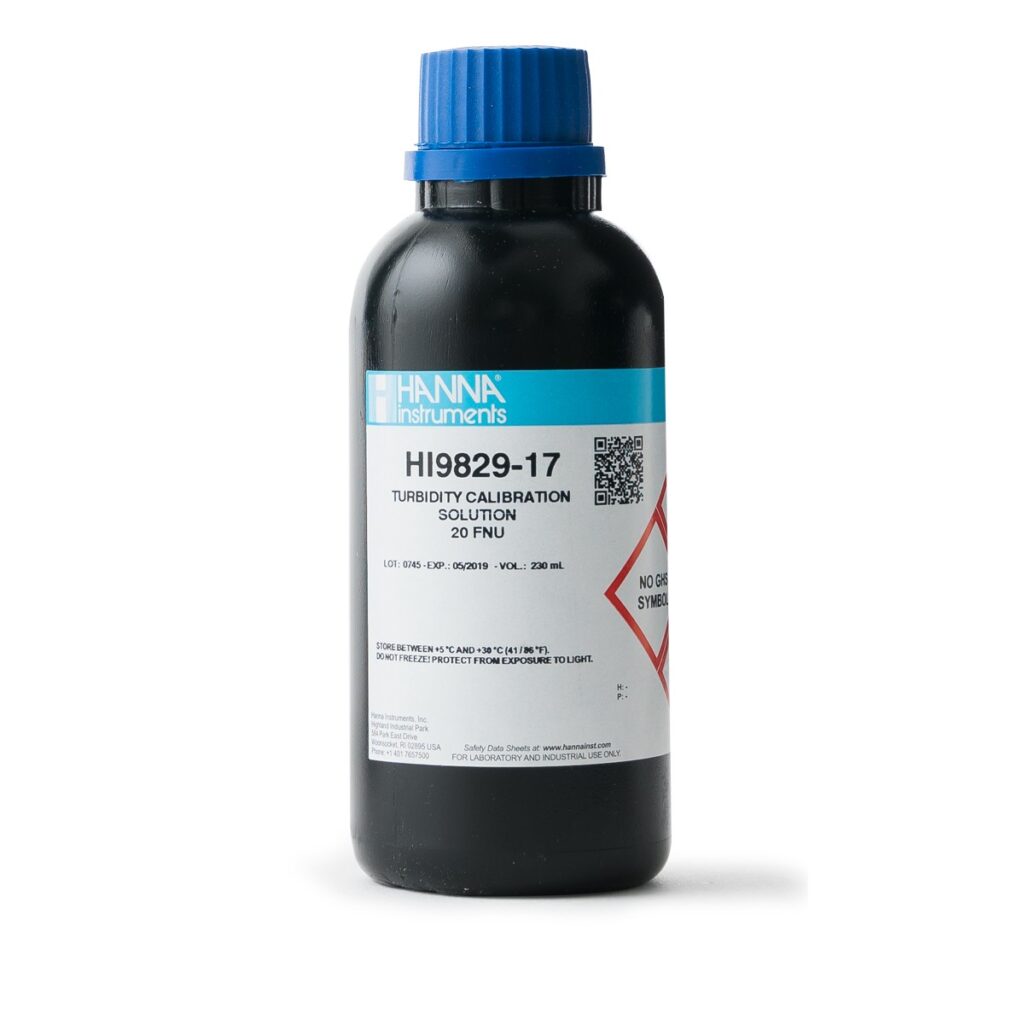 20 FNU Turbidity Calibration Solution (230 mL) - HI9829-17