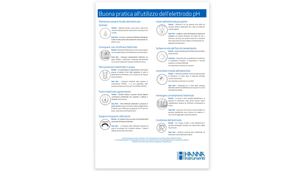 Ebook: Buona Pratica all'utilizzo dell'elettrodo pH