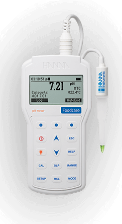 pHmetro professionale per alimenti