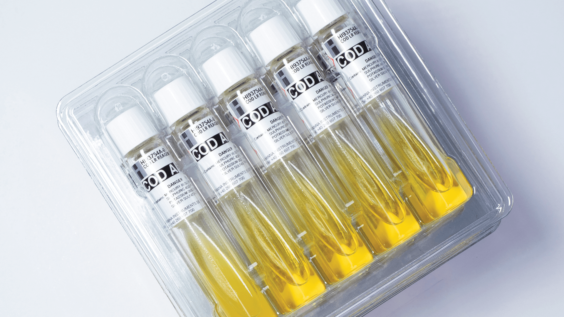 Reagenti predosati in fiale Hanna Instruments