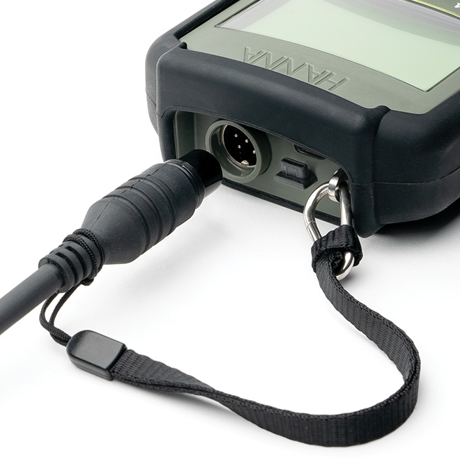 Multiparametrica portatile HI98594 - Connettore Quick-DIN con protezione IP67